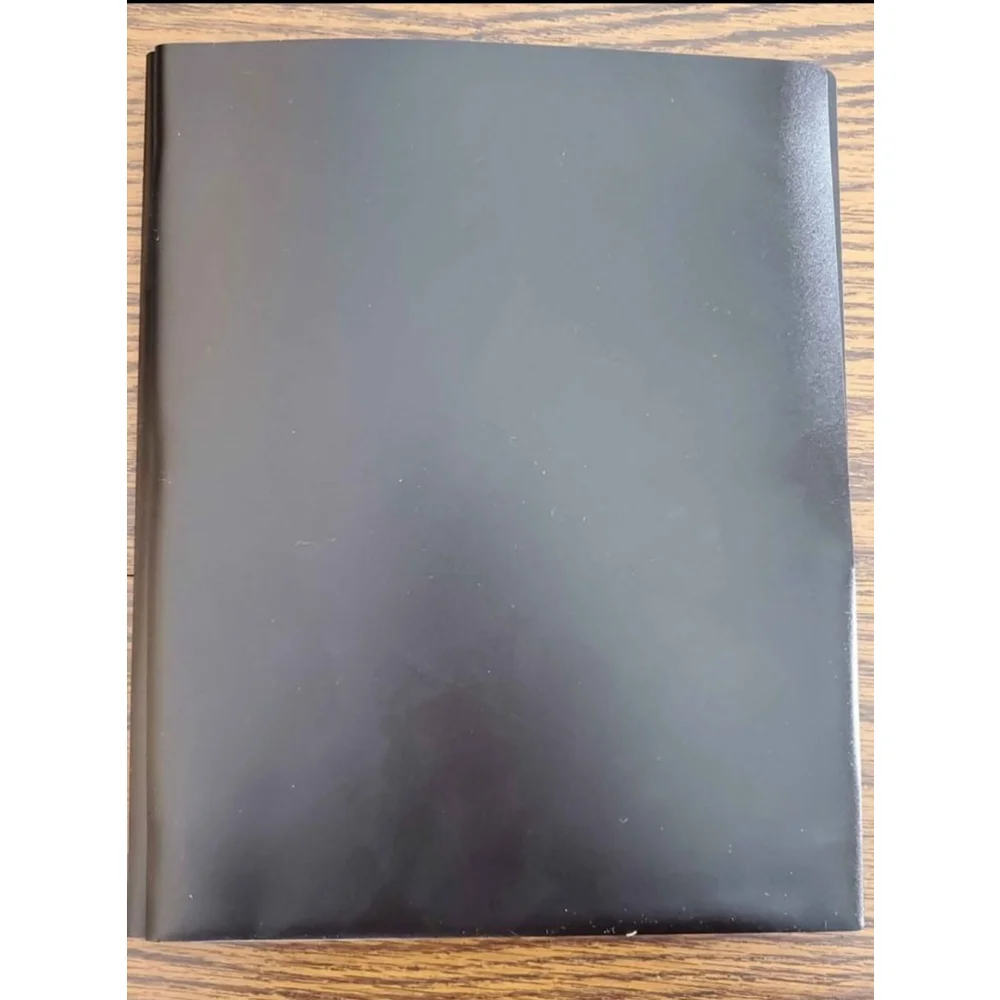 Smead Black Two-Pocket Folder w/Fasteners + Dividers Pack